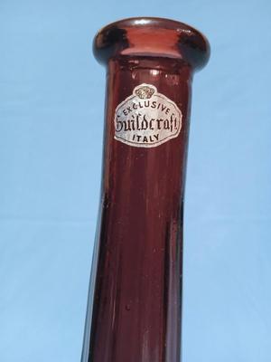 Sale Photo Thumbnail #236: w/label. 5 1/2" wide, 15 1/2" high.