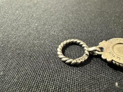 .925 OVAL SHAPED SHELL & ROUND TURQUOISE COLORED BRACELET