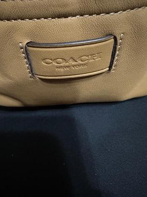 COACH - HADLEY VARIEGATED SHOULDER/TOTE BAG WITH COSMETIC BAG - BRAND NEW WITH TAGS