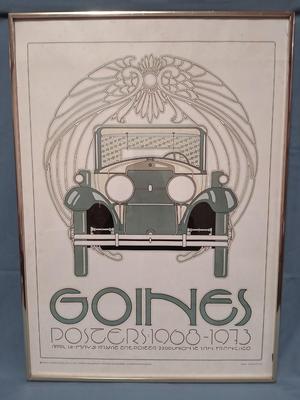 Sale Photo Thumbnail #250: 20 1/4" wide x 28 1/2" high. Small crack in corner of glass.