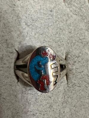 2 .925 RING AND 2 SILVER TONE RINGS