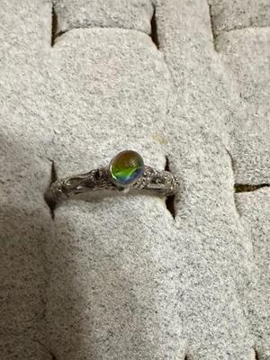 STERLING SILVER SCREW BACK EARRINGS, .925 RING WITH PINK STONE, .925 NECKLACE, AND 2 PENDANTS