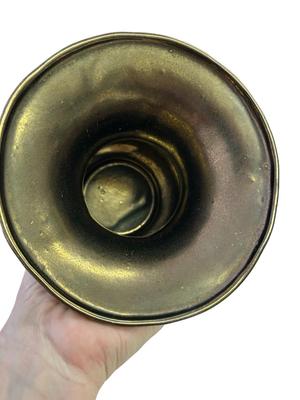 Vintage Copper/Brass-Toned Urn/Vase/Spittoon