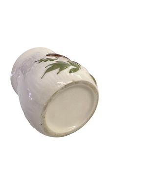 Set of 5 Stoneware Mushroom Mugs, Unmarked