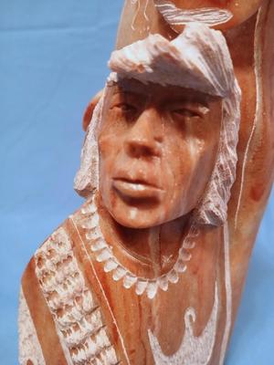 Sale Photo Thumbnail #277: Signed P. Foster. 2 3/4" wide, 2 1/2" deep x 9 3/8" high