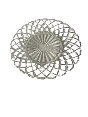 Lot of Various Clear Glass Pieces w Plates