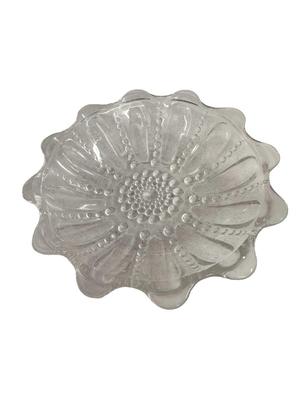 Lot of Various Clear Glass Pieces w Plates