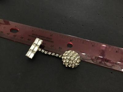 Vintage Rhinestone Brooch. Pretty