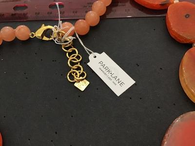 Park lane Carnelian Agate Necklace. New with Tags