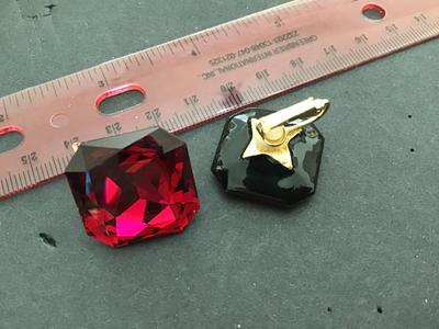 Gorgeous Chunky. Statement Earrings Semi Precious