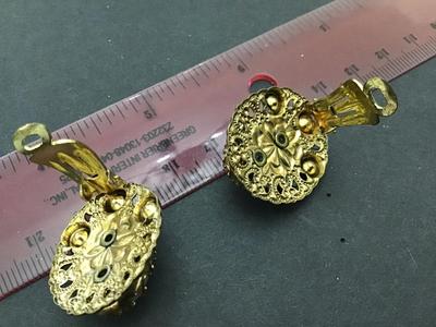 West Germany Vintage Clip on Earrings