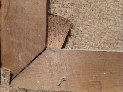 Sale Photo Thumbnail #333: In ornate antique frame. 27" x 22 1/2".