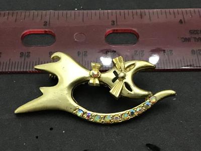 Vintage Cat Brooch