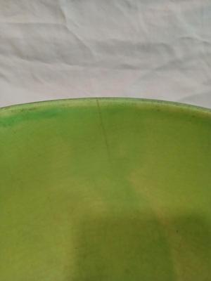 Sale Photo Thumbnail #373: 11 1/4" wide x 5" high. Has a partial hairline crack.