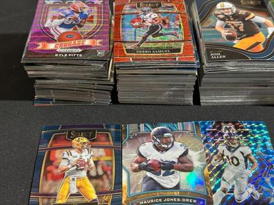 FOOTBALL CARDS FROM VARIOUS YEARS