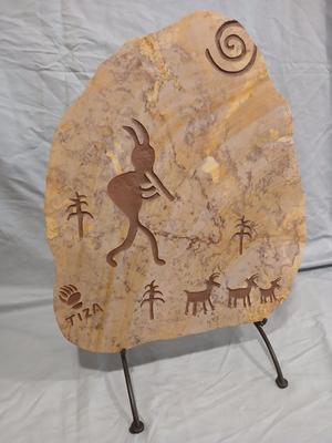 Sale Photo Thumbnail #412: 14" x 16" (18" high w/stand)