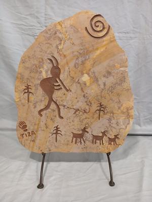 Sale Photo Thumbnail #410: 14" x 16" (18" high w/stand)