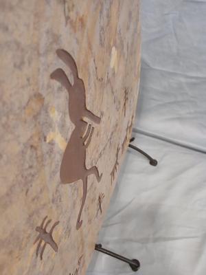 Sale Photo Thumbnail #414: 14" x 16" (18" high w/stand)