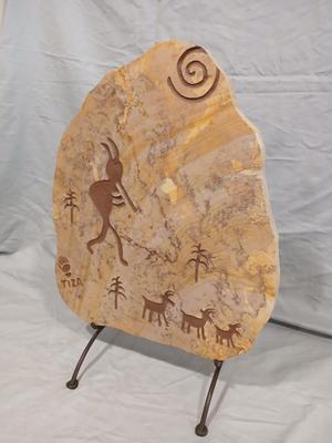 Sale Photo Thumbnail #411: 14" x 16" (18" high w/stand)