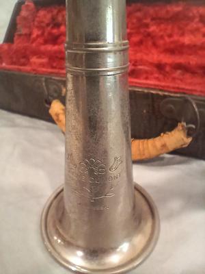 Sale Photo Thumbnail #441: Clarinet 26" long, case 23" x 5"