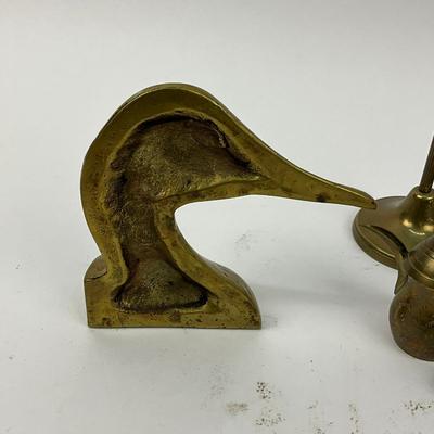 671 Assorted Brass Decor Lot