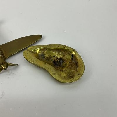 671 Assorted Brass Decor Lot