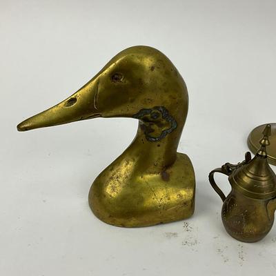 671 Assorted Brass Decor Lot