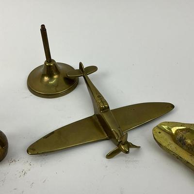 671 Assorted Brass Decor Lot