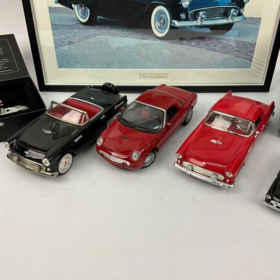 695 Large Lot Of Thunderbird Cars