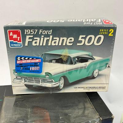 699 Lot Of CLassic Ford Model Cars And Ohio Ford Truck Sign