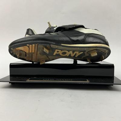 755 Otis Nixon Game Worn Pony Shoes