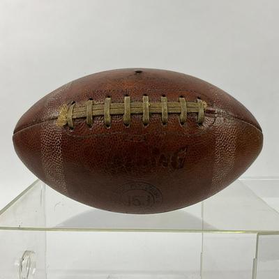 759 Vintage Spalding JV-J Model Football