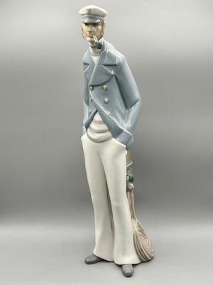 LOT 45L: Lladro Sea Captain Tall Figurine