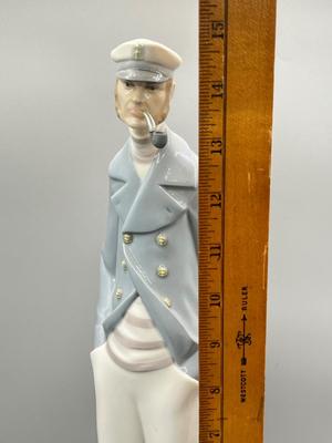 LOT 45L: Lladro Sea Captain Tall Figurine
