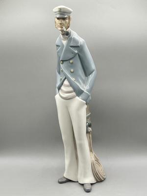 LOT 45L: Lladro Sea Captain Tall Figurine