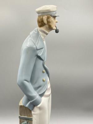 LOT 45L: Lladro Sea Captain Tall Figurine