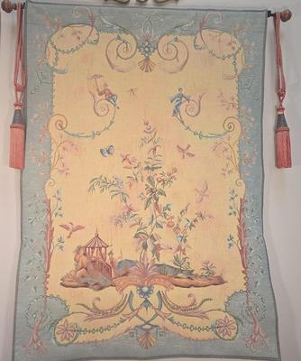LOT 99F: Chinoiseries II French Tapestry