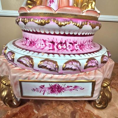 LOT 117K: Dresden Porcelain Figural Centerpiece