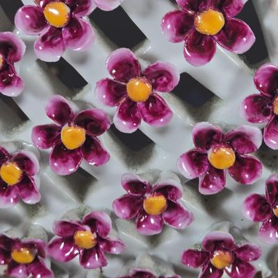 LOT 118K: Dresden Porcelain Pedestal Centerpiece