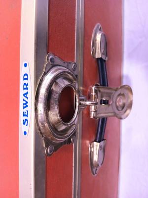 Sale Photo Thumbnail #514: Note: The trunk is a red color...the pictures show a bit more orange for some reason. 30" wide x 16" deep x 12 1/4" high