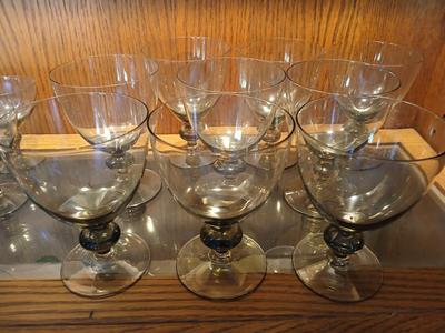 Sale Photo Thumbnail #607: 5 3/8" high. Extremely thin hand ground rims.