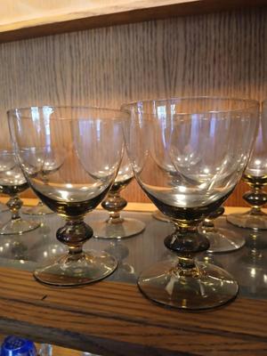 Sale Photo Thumbnail #610: 5 3/8" high. Extremely thin hand ground rims.