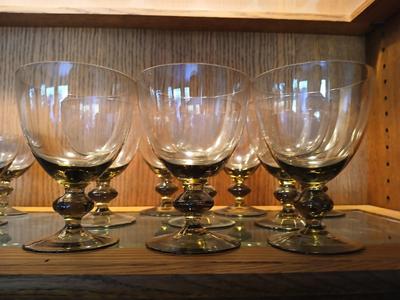 Sale Photo Thumbnail #606: 5 3/8" high. Extremely thin hand ground rims.