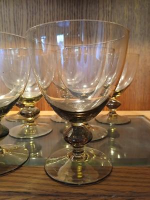 Sale Photo Thumbnail #609: 5 3/8" high. Extremely thin hand ground rims.