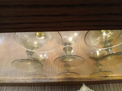 Sale Photo Thumbnail #615: 3 7/8" high. Extremely thin hand ground rims.