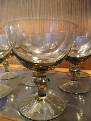 Sale Photo Thumbnail #616: 3 7/8" high. Extremely thin hand ground rims.