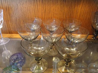 Sale Photo Thumbnail #612: 3 7/8" high. Extremely thin hand ground rims.