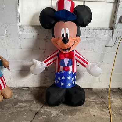 574 Large Mickey Mouse Blow up Fourth of July by Gammy