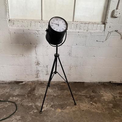 591 Spot Light Floor Clock