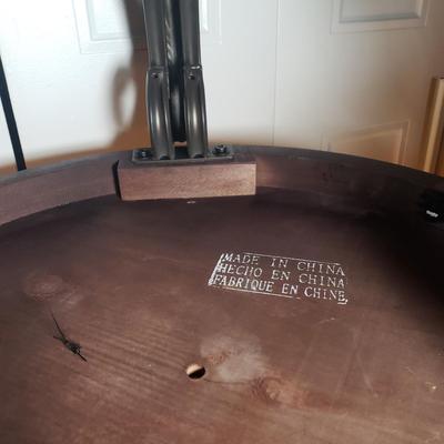 LOT 16: Round Three Tier Accent Table